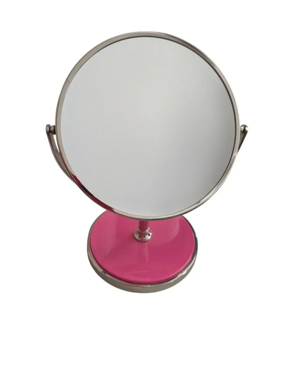 Kate Spade New York Pink & Silver Tabletop Vanity Mirror